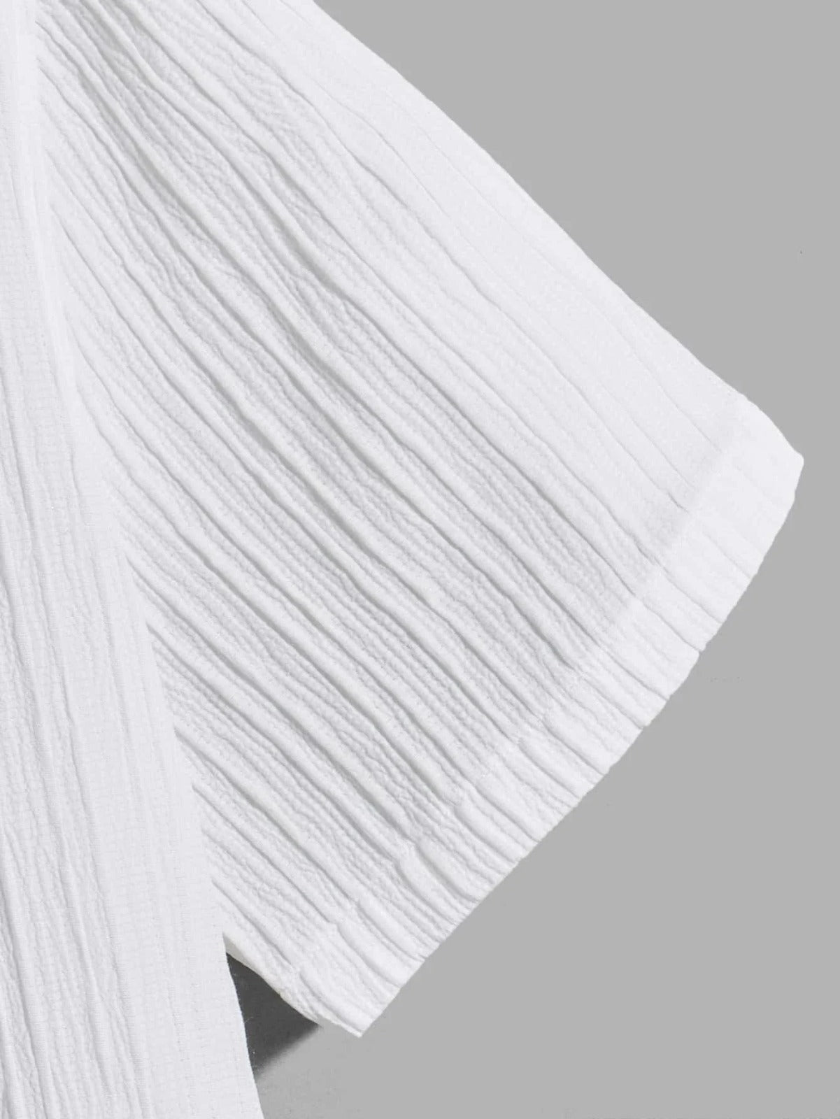 Sugar Cane White Slim-Fit Poly Cotton Shirt