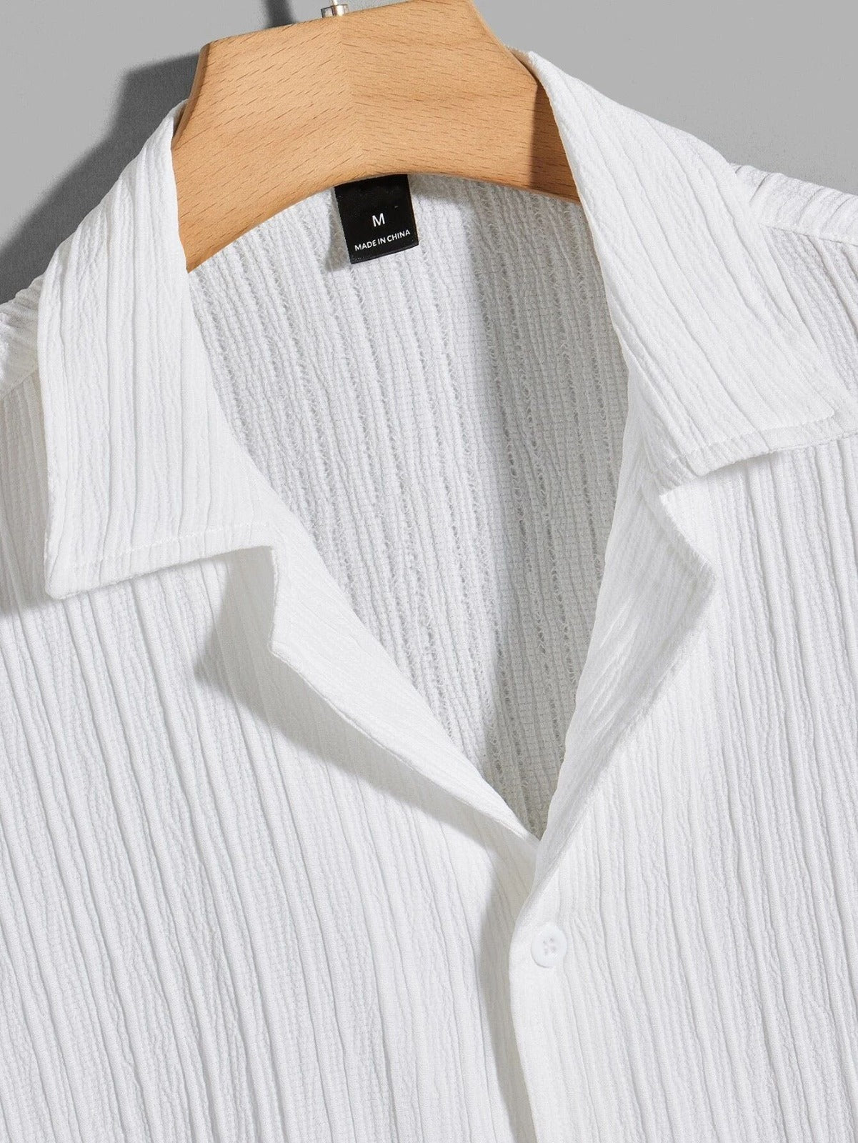 Sugar Cane White Slim-Fit Poly Cotton Shirt