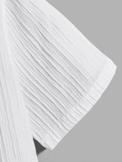 Sugar Cane White Slim-Fit Poly Cotton Shirt